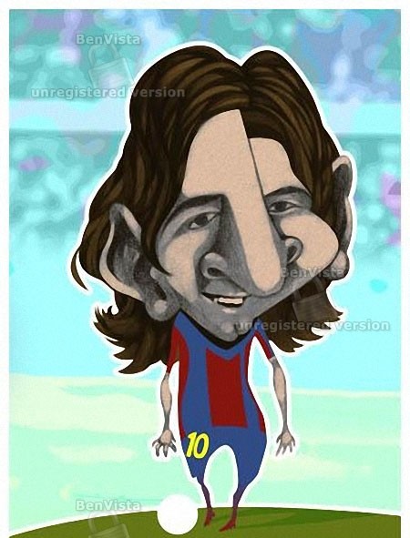 Càng chơi, Messi càng khẳng định được tài năng thiên bẩm của mình.